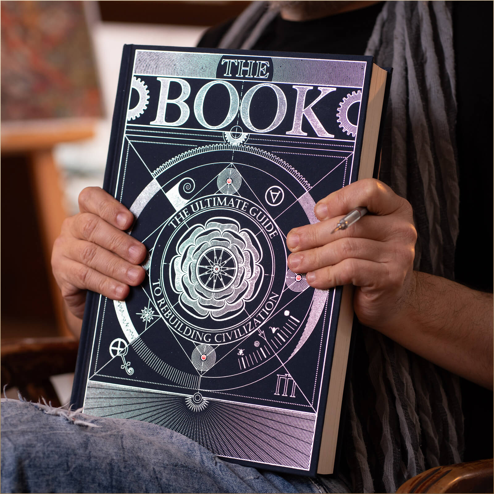 The Book. The Ultimate Guide to Rebuilding Civilization. English