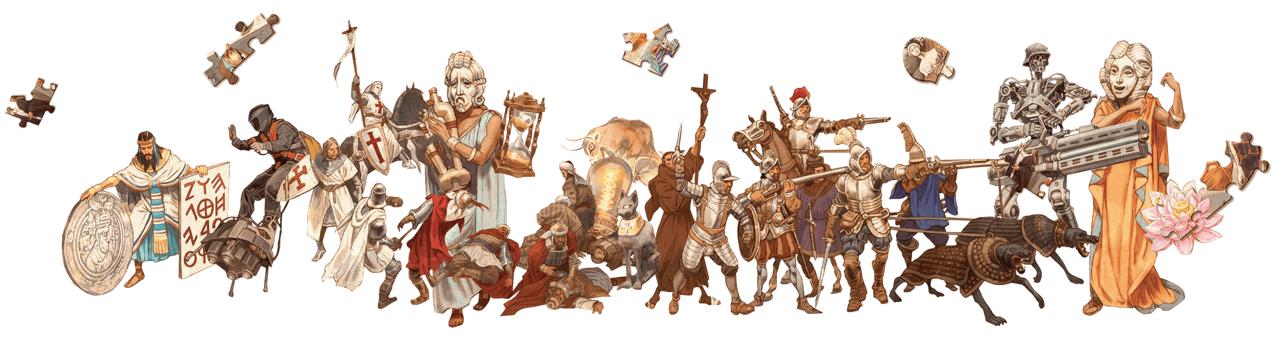Babylon puzzle illustration