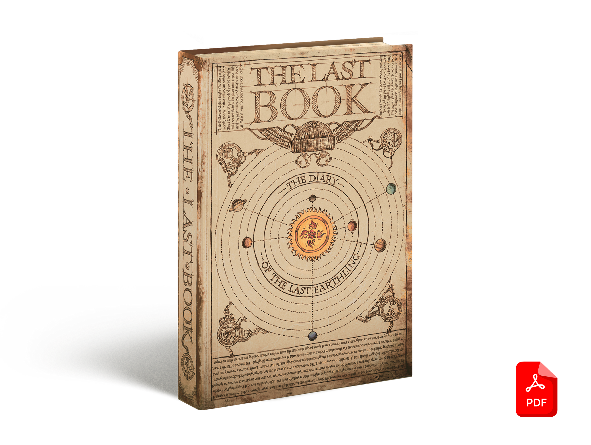 The Last Book. The Diary of The Last Earthling. Digital Version. image #1